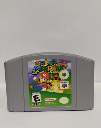 SUPER MARIO 64, EVERYONE E, Nintendo (USA), ESRB - E (Everyone)