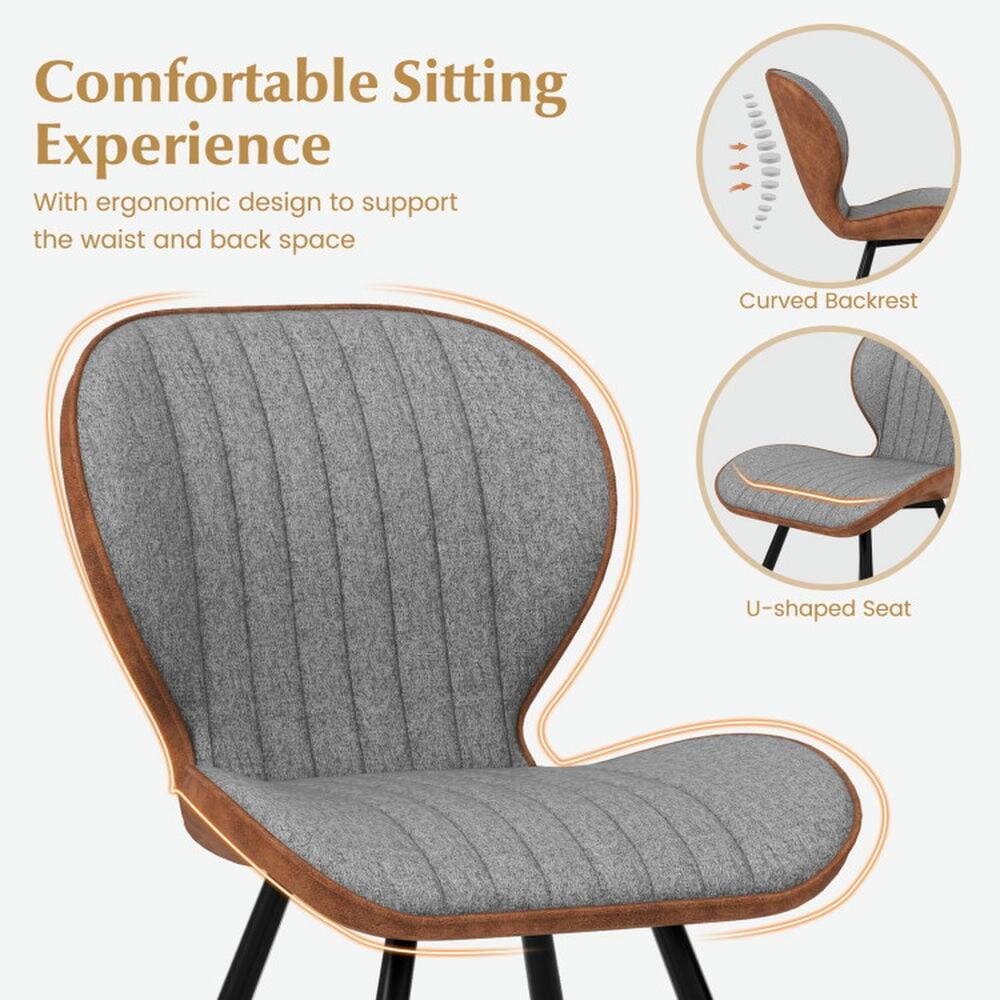 Comfortable Sitting Experience  
With ergonomic design to support the waist and back space  

Curved Backrest  
U-shaped Seat