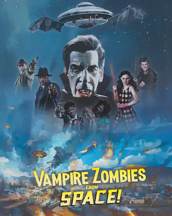 Front. Vampire Zombies from Space - BLU-RAY.