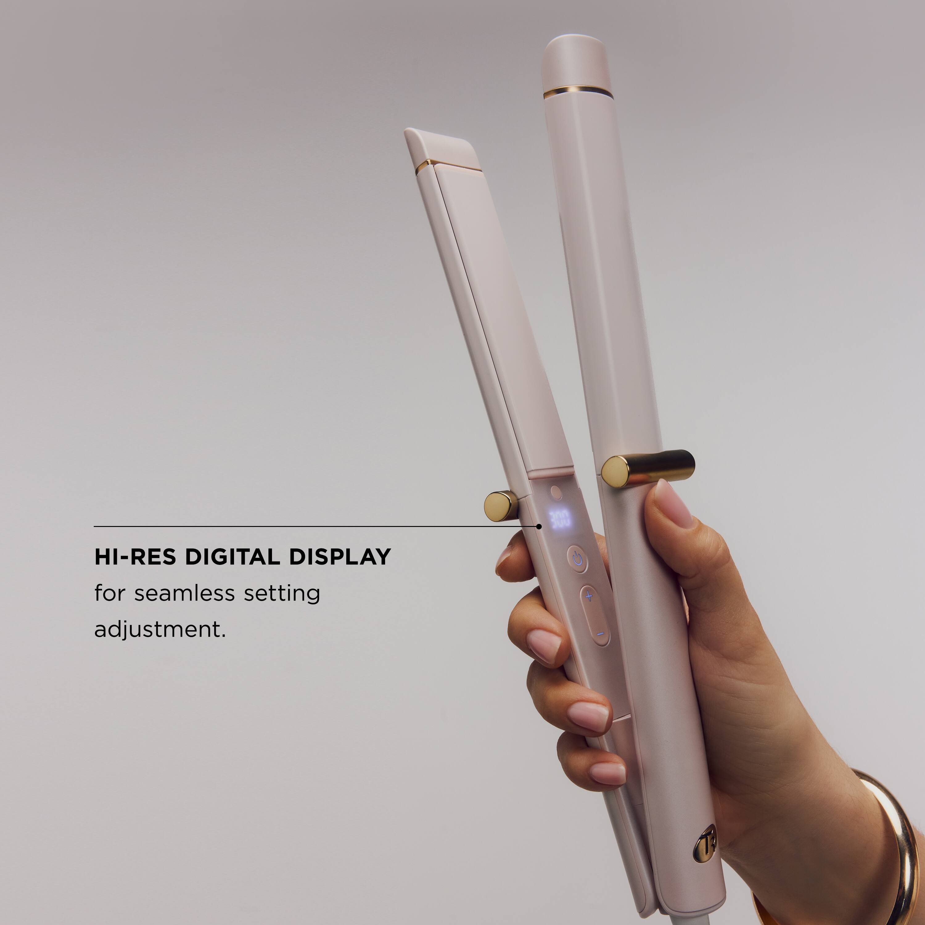 HI-RES DIGITAL DISPLAY  
for seamless setting adjustment.