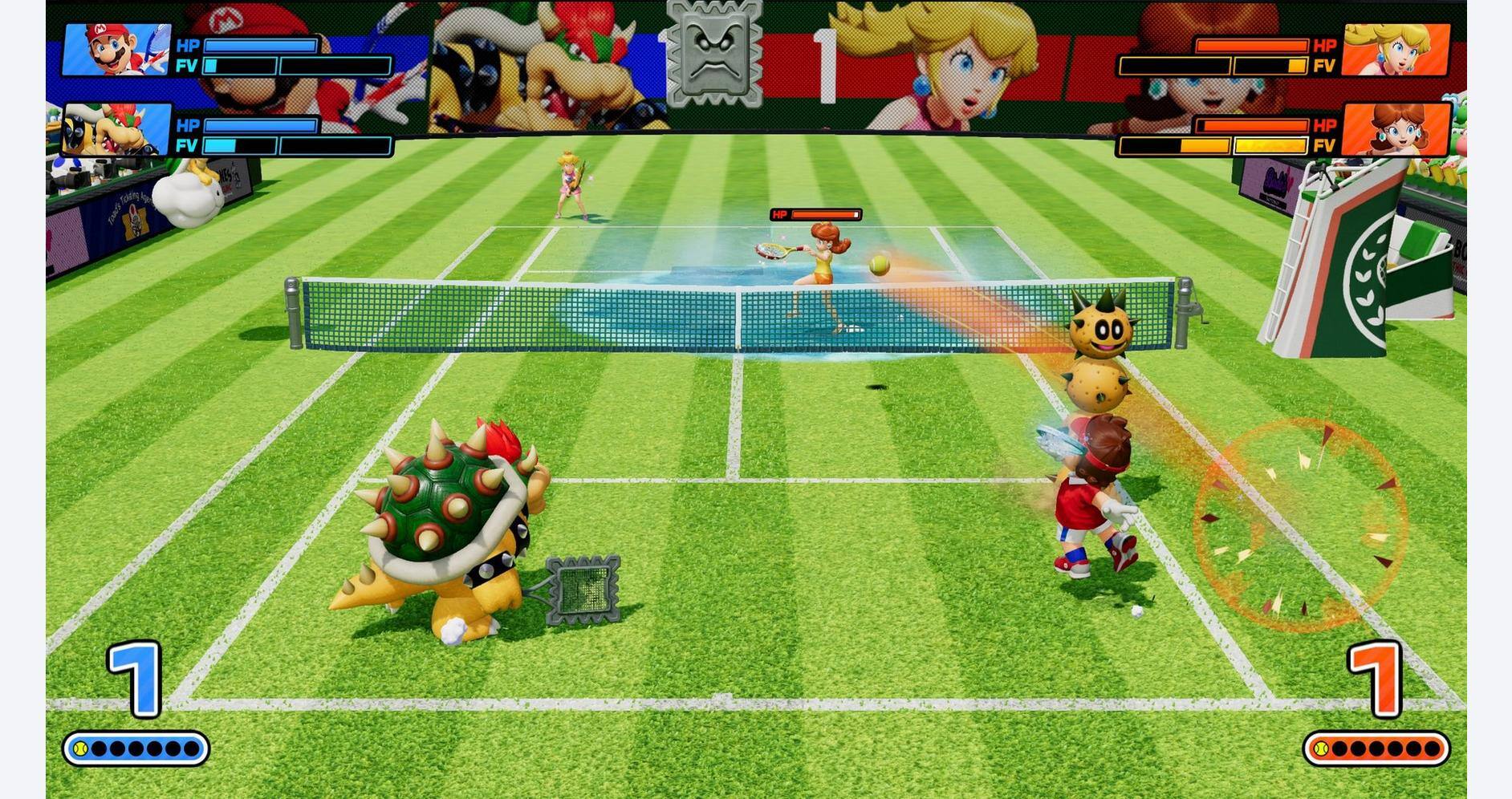 Alt View 5. Nintendo - Nintendo Mario Tennis Fever + Hyrule Warriors: Age of Imprisonment - Switch 2.