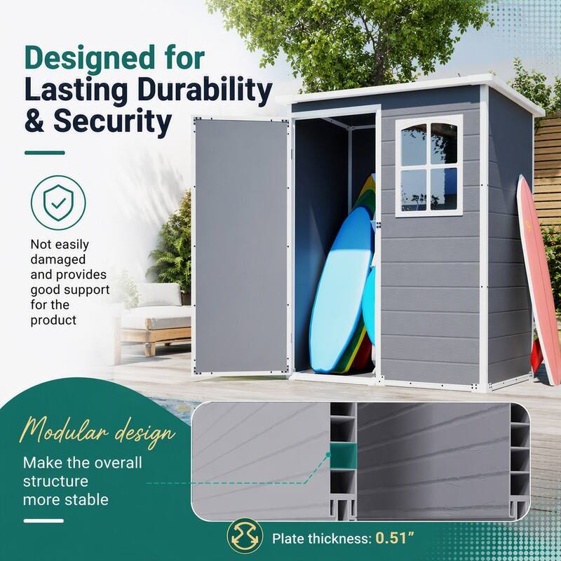 Designed for Lasting Durability & Security

Not easily damaged and provides good support for the product

Modular design Make the overall structure more stable

Plate thickness: 0.51"