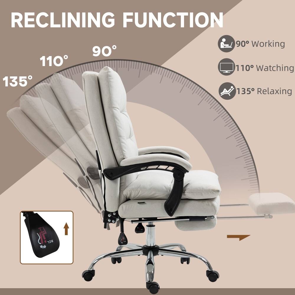 RECLINING FUNCTION

90° Working  
110° Watching  
135° Relaxing