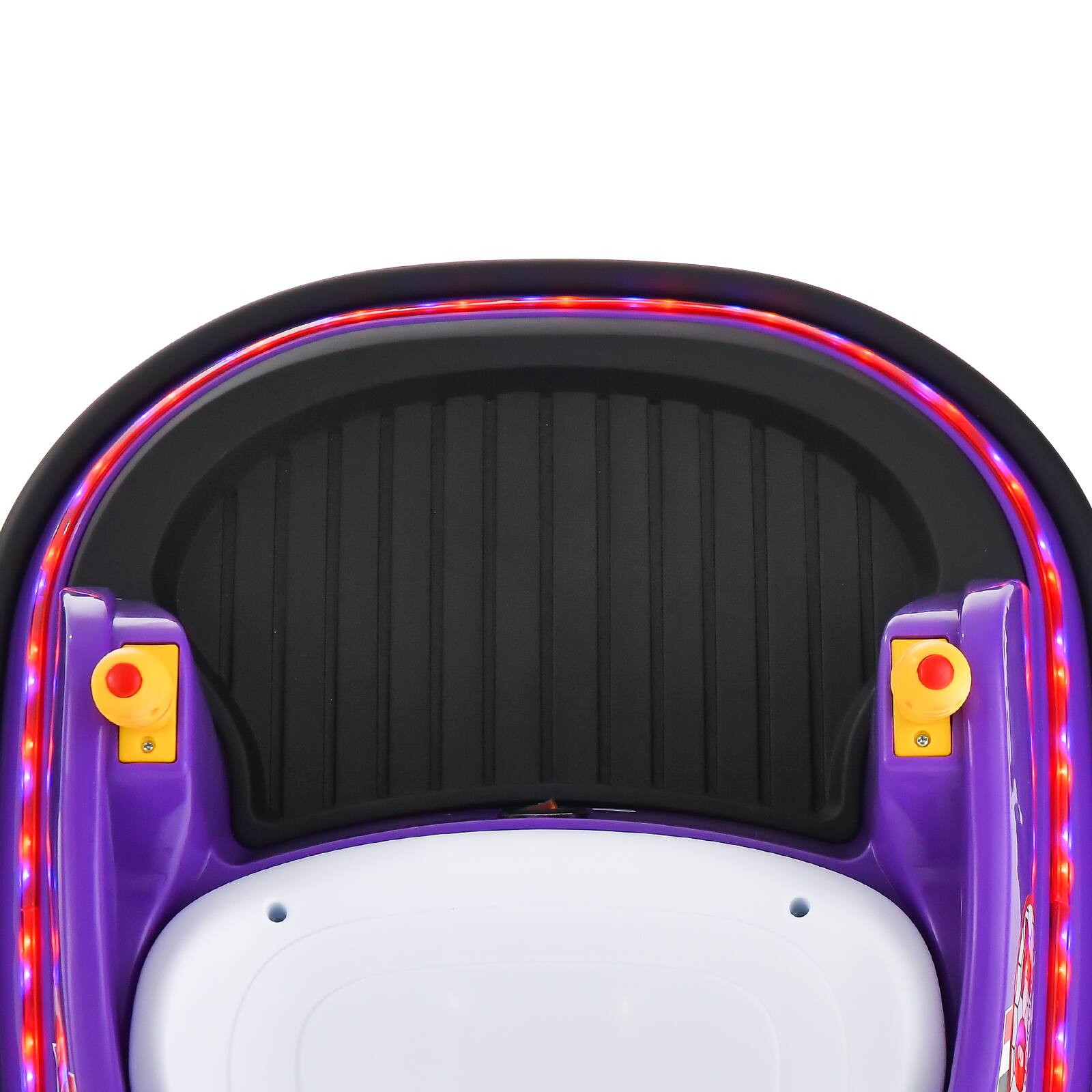 Alt View 10. Costway - Costway 12V Vehicle 360° Spin Race Toy Kids Ride On Bumper Car w/ Remote Control - Purple.