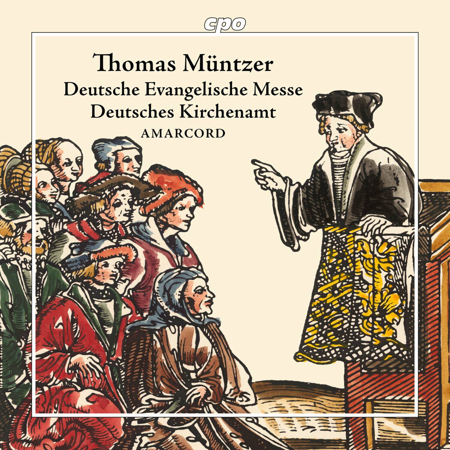 Amarcord - Deutsche Evangelische Messe;  Deutsches Kirchenamt   - COMPACT DISCS [CD]