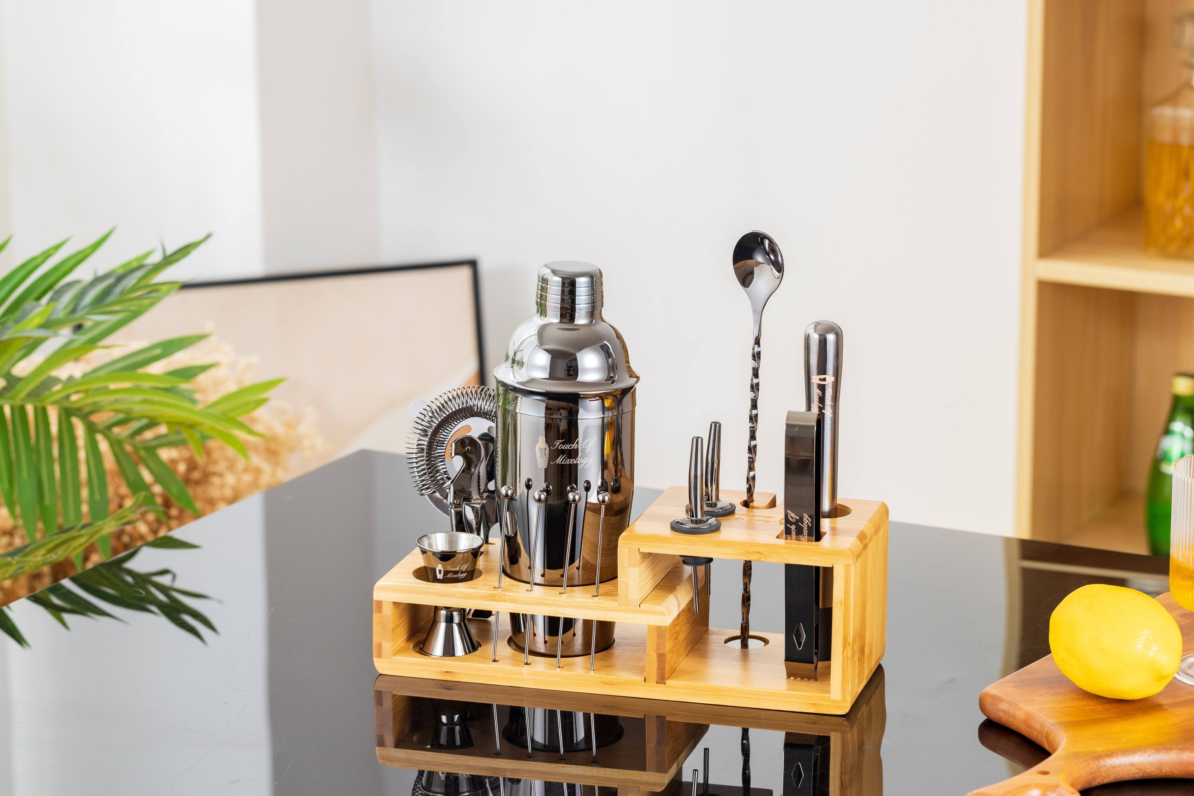 The text on the image reads:

"French Press
Mixology"