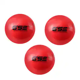 GSE Games & Sports Expert - 3-Pack 3" Weighted Baseballs,Weighted Softballs,Training Baseballs for All Skill Levels.(/16oz) - Red
