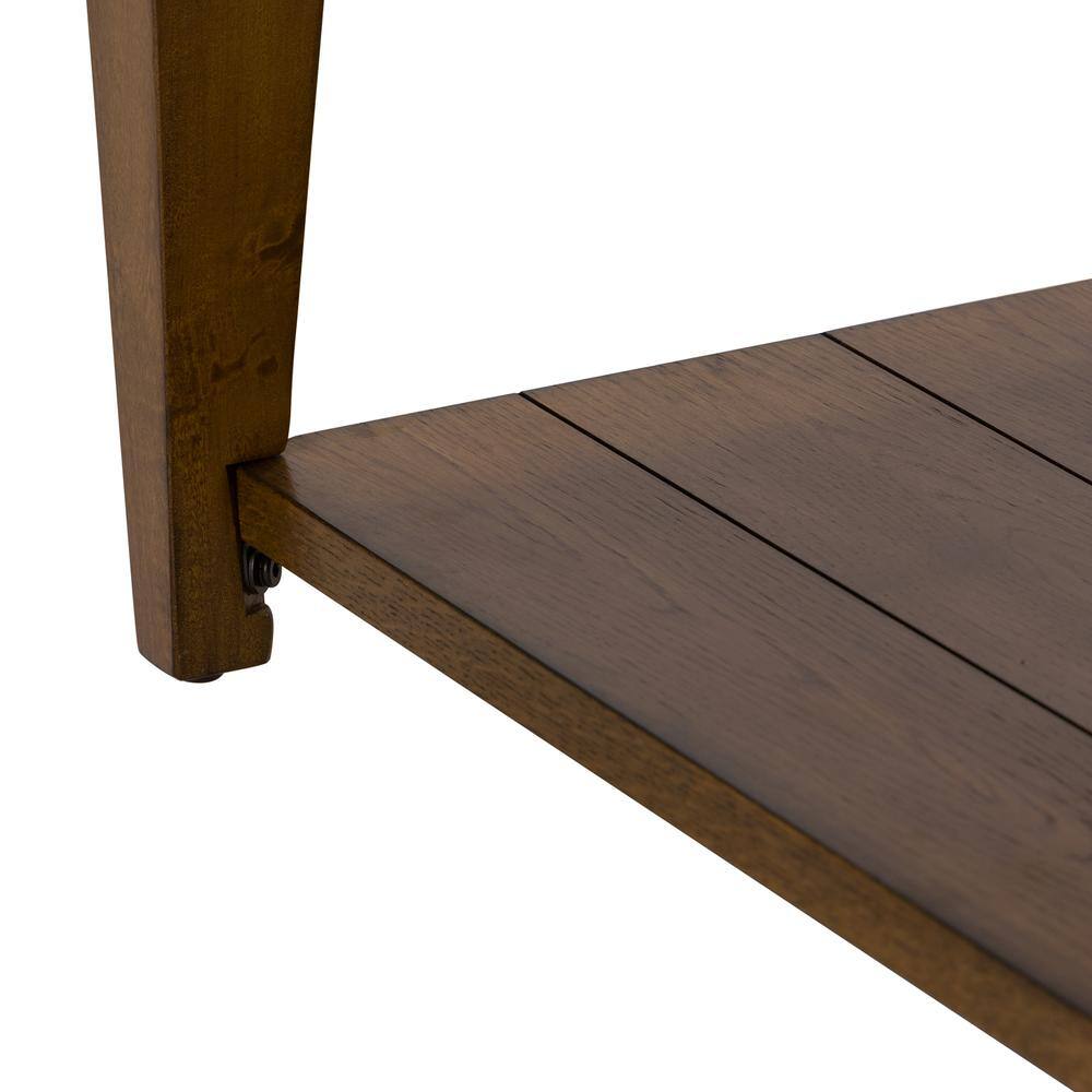 Alt View 4. Liberty Furniture Industries - Lake House Lift Top Cocktail Table in Oak - Brown.
