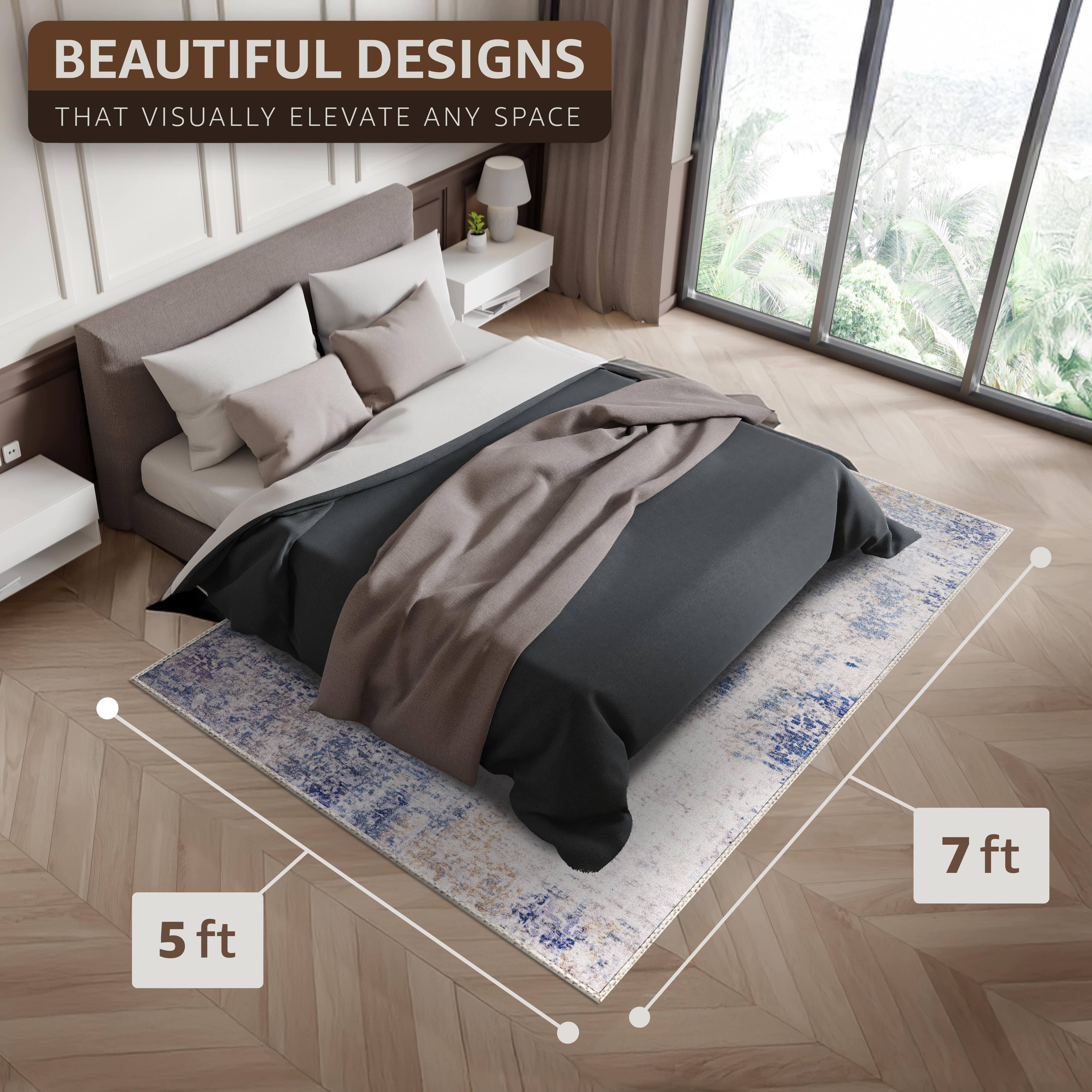 BEAUTIFUL DESIGNS  
THAT VISUALLY ELEVATE ANY SPACE  

5 ft  
7 ft