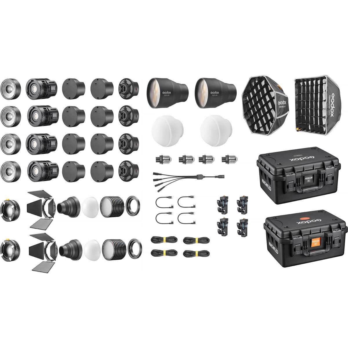 Godox - MS60BI KNOWLED Bi-color LED Light (4-Light Kit) price history on PriceWatchPro