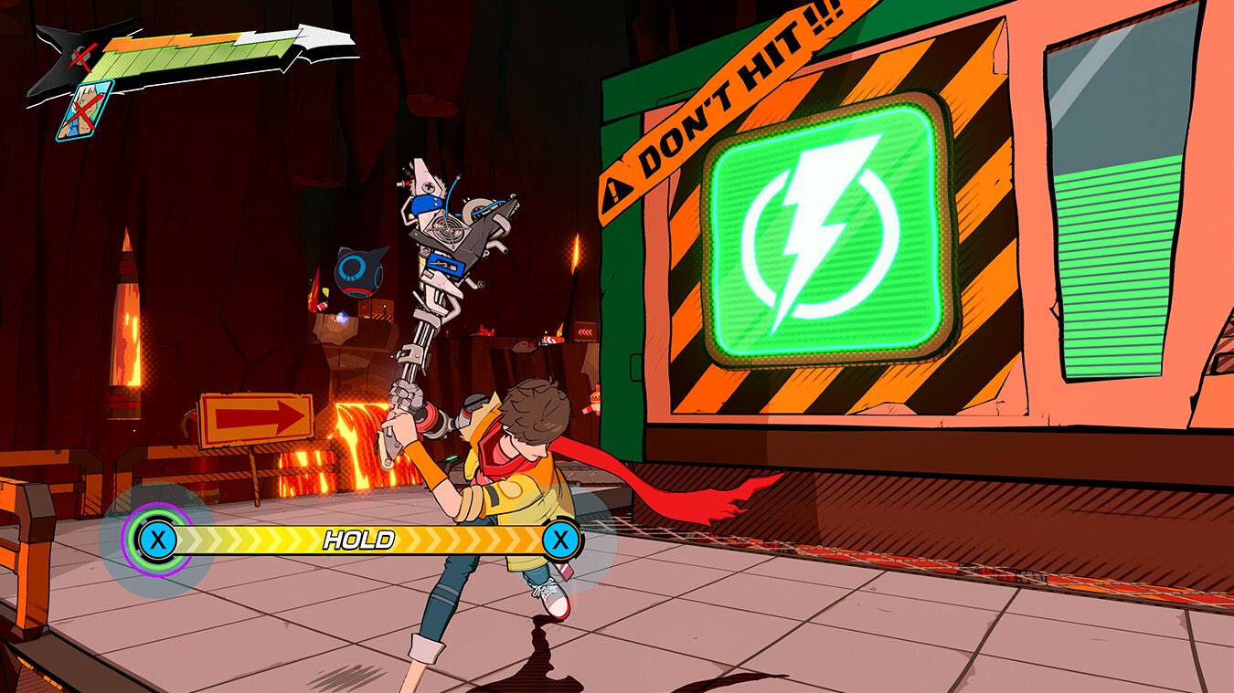 The text on the image reads "A Don't Hit!".