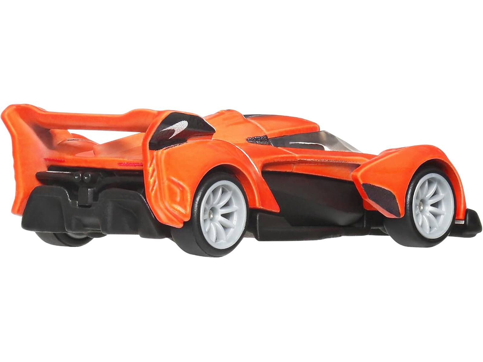 Left. Hot Wheels - McLaren Solus GT Orange Metallic "Euro Speed" Series Diecast Model Car by Hot Wheels - Orange Metallic.