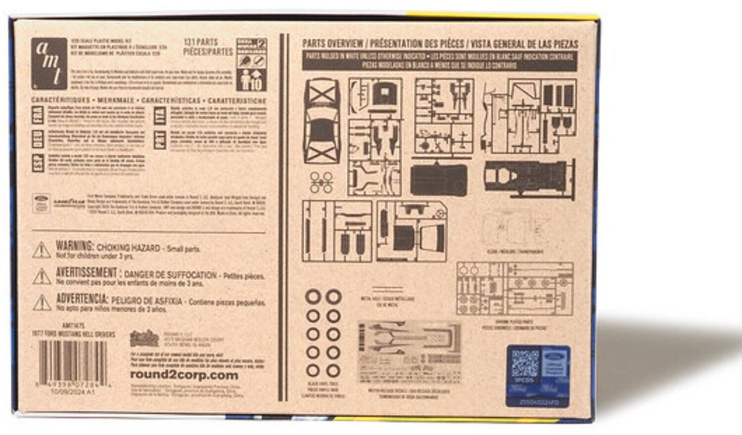 131 PARTS 2 a PIECES/PARTES

CARACTERÍSTIQUES - MEKEMAI - CARACTERÍSTICAS - CARATTERISTICHE

PARTS OVERVIEW / PRÉSENTATION DES PIÈCES / VISTA GENERAL DE LAS PIEZAS

WARNING: CHOKING HAZARD - Small parts for children under 3 yrs.  
AVERTISSEMENT: DANGER DE SUFFOCATION - Petites pièces Ne convient pas pour les enfants de moins de 3 ans  
ADVERTENCIA: PELIGRO DE ASFIXIA - Contiene piezas pequeñas No apto para niños menores de 3 años

round2corp.com

69598072810/09/2024