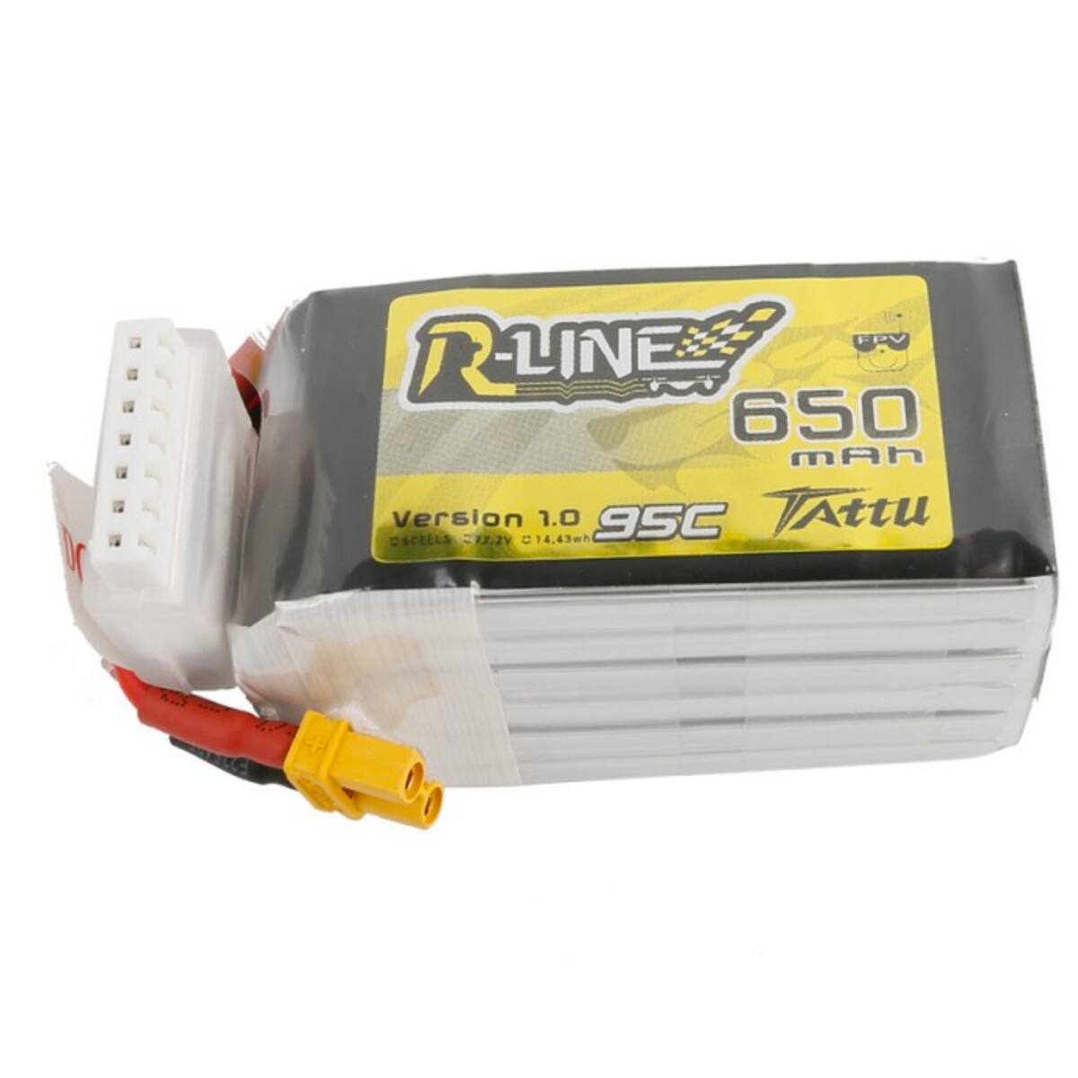 FPV R-LINE 650 mAh Version 1.0 9SC Tattu 277.2V 14.43wh