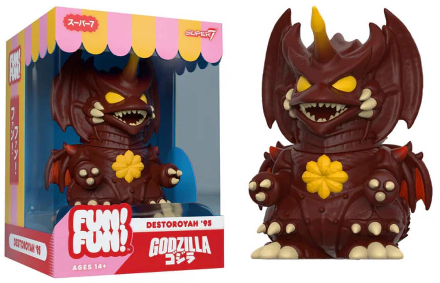 Super7 - Toho - FUN! FUN! Wv2 - Destoroyah - COLLECTIBLES - Multicolor
