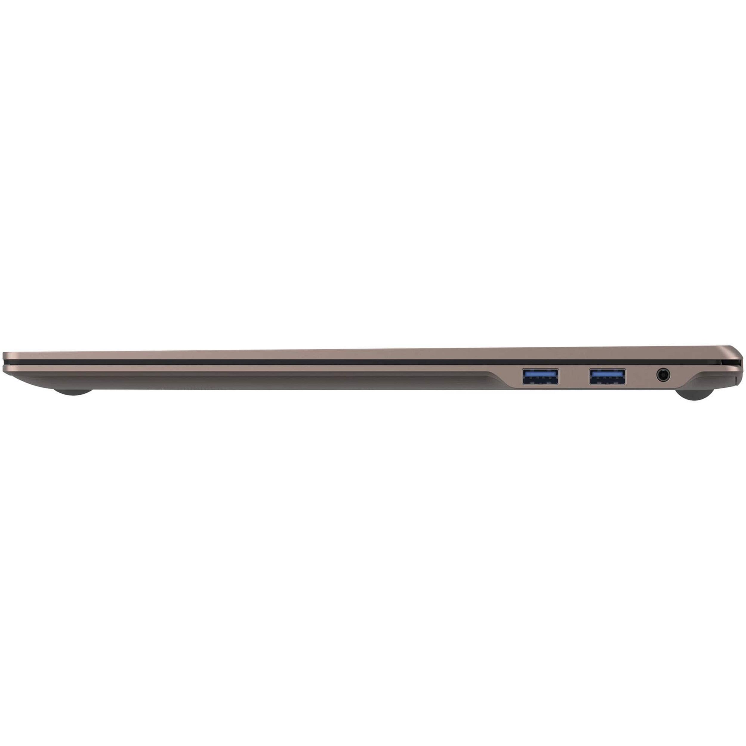 Alt View 9. LG - gram Max 17" 2.5K Touch-Screen Laptop - Intel Core Ultra 7 Processor 355 - 32GB RAM - 512GB SSD - Copilot + PC - Matte Bronze.