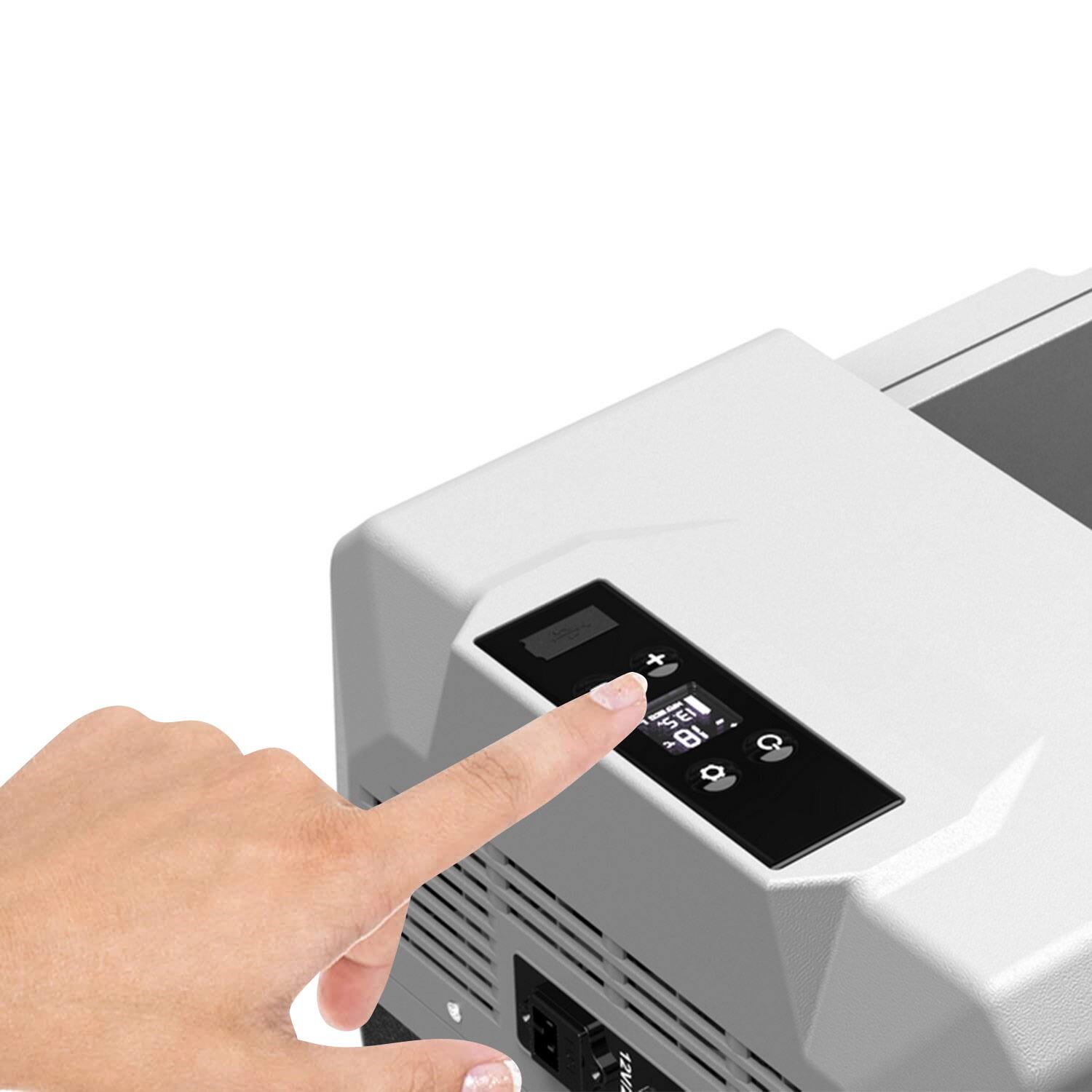 Alt View 1. Glarewheel - Glarewheel Electric Cooler Iceless Portable Refrigerator 50L - Black.