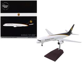 GeminiJets - Boeing 757-200 Commercial Aircraft UPS Worldwide Services (N465UP) Tail Gemini 200 Series 1/200 - White with Brown