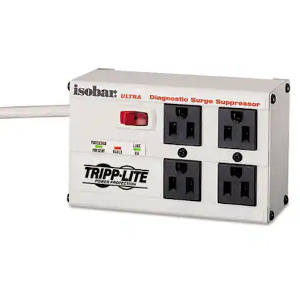 isobar: ULTRA Diagnostic Surge Suppressor
TRIPP-LITE POWER PROTECTION