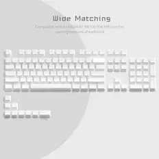 Wide Matching
Compatible with 61/68/84/87/98/100/104 MX switches gaming mechanical keyboard
