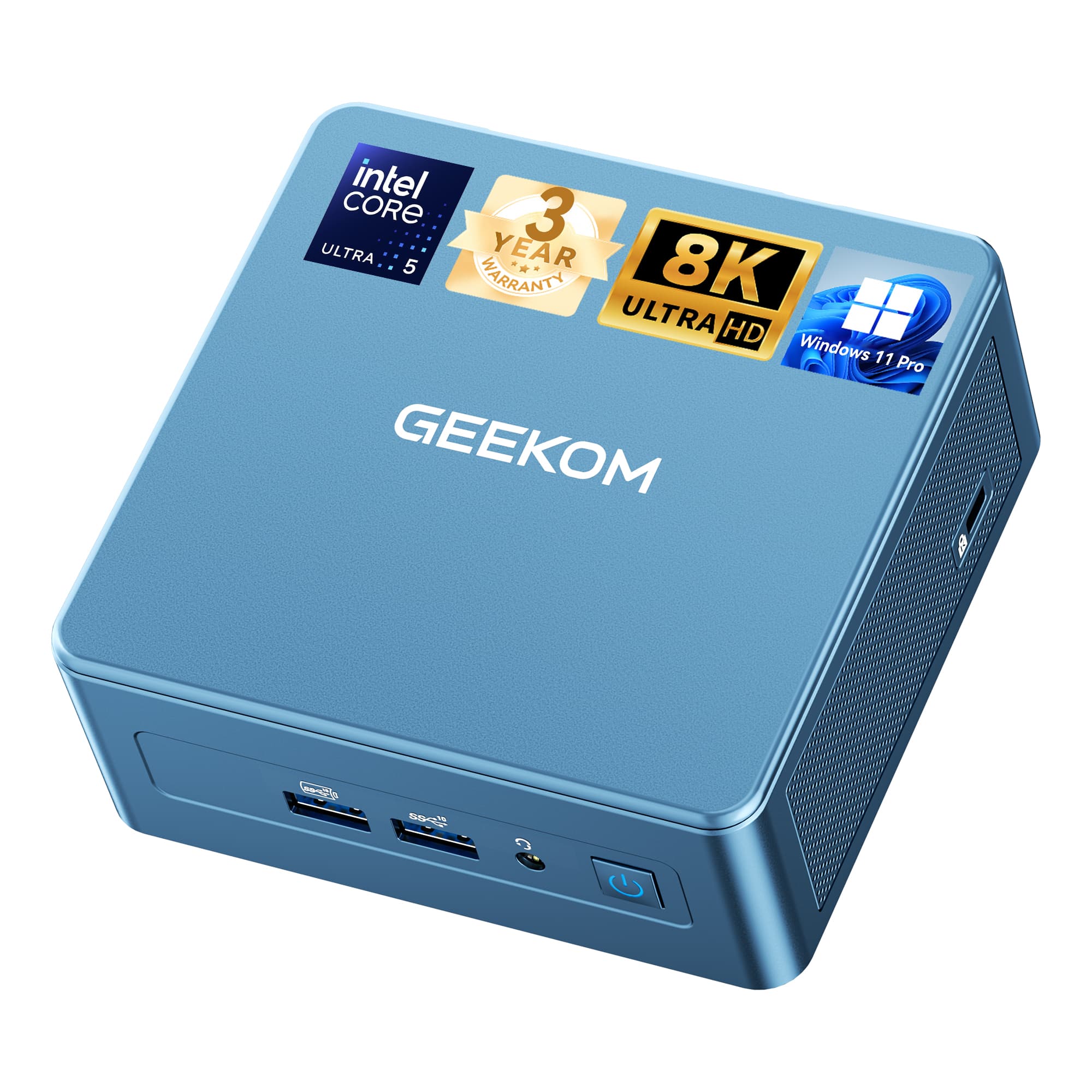 intel CORE i3 ULTRA 5 YEAR WARRANTY 8K ULTRA HD Windows 11 Pro GEEKOM