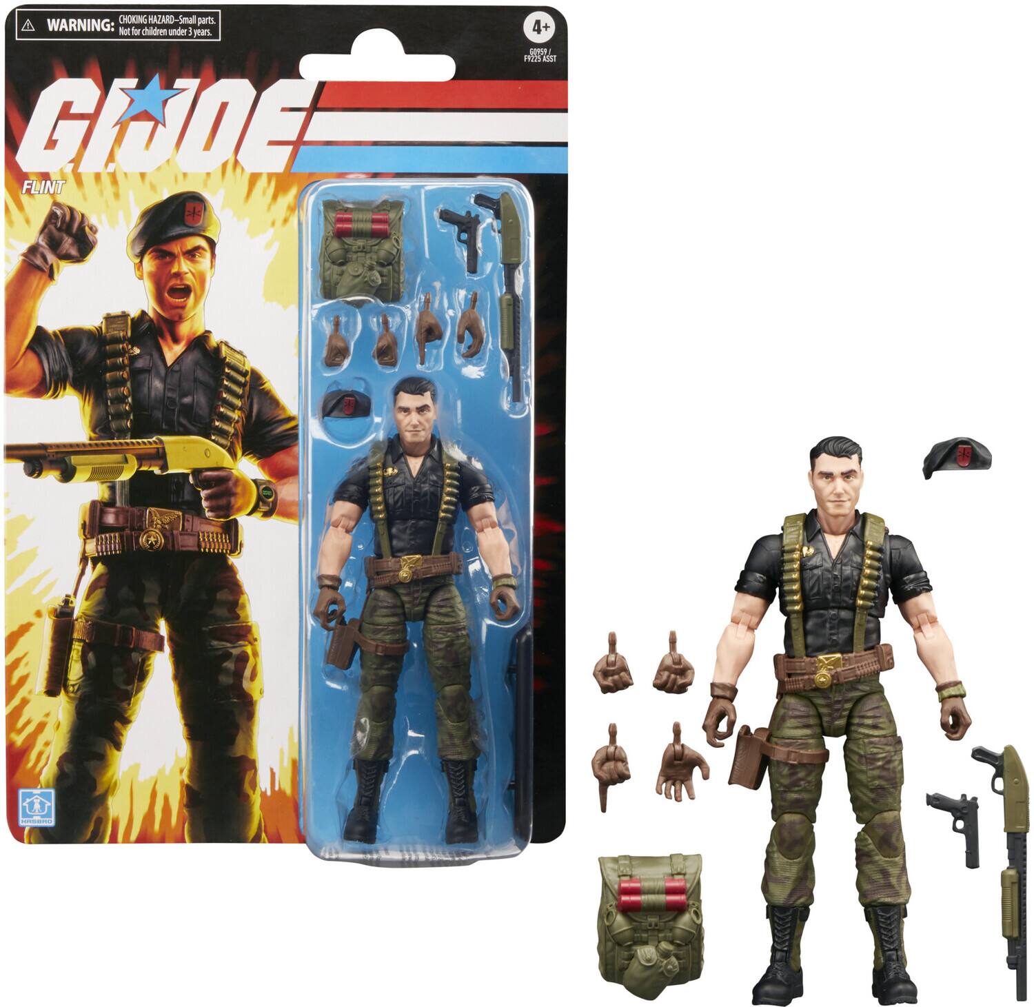 Hasbro Collectibles - G.I. Joe - Classified Series - Retro Cardback Flint - COLLECTIBLES