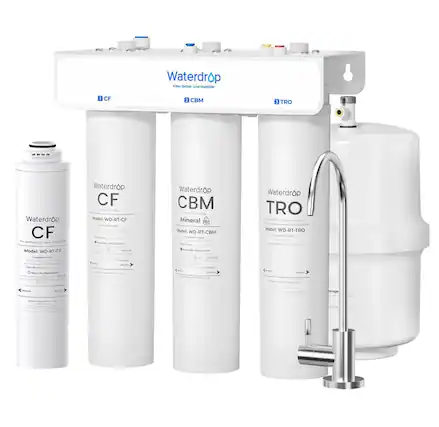 Waterdrop Filter Better Live Healthier
1. CF
2. CBM
3. TRO
Waterdrop CF
Model: WD-RT-CF
Waterdrop CBM Mineral
Model: WD-RT-CBM
Waterdrop TRO Combustion
Model: WD-RT-TRO