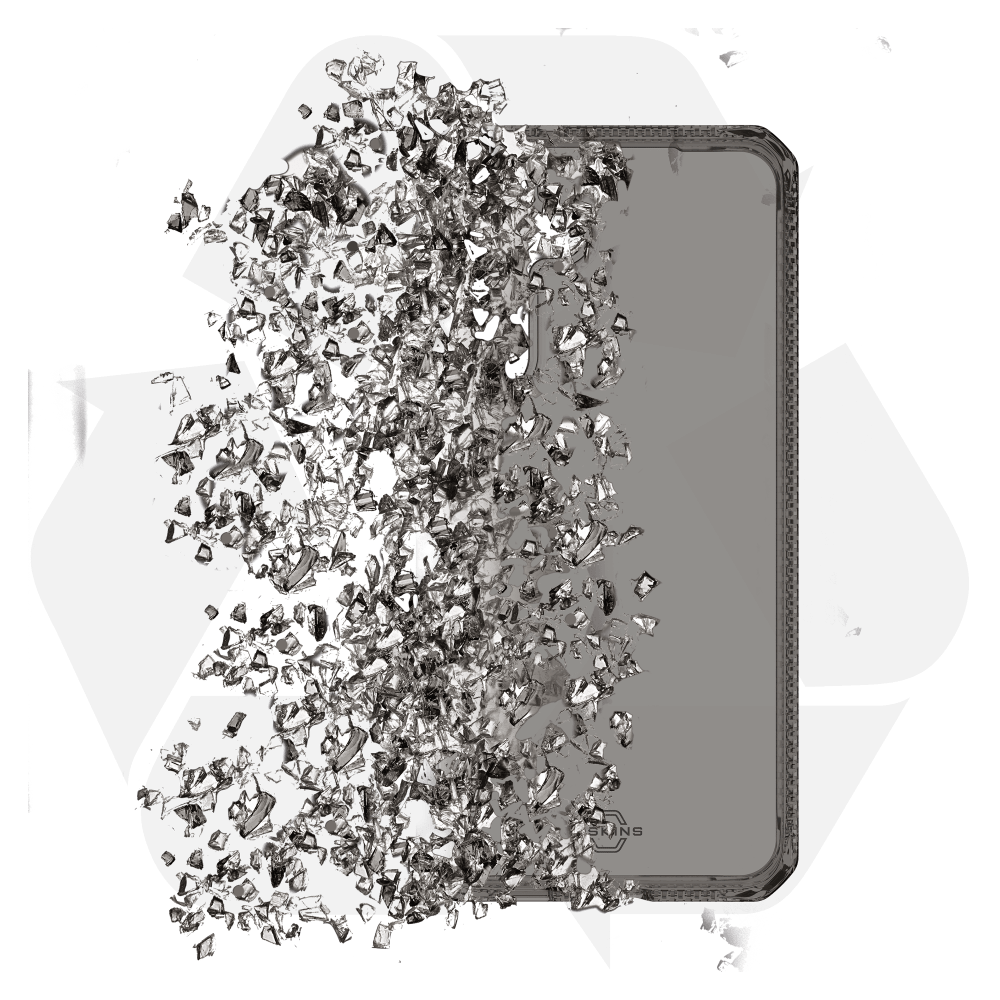 Alt View 7. Itskins - SPECTRUM R // CLEAR Case for Samsung Galaxy S25 FE - Black.