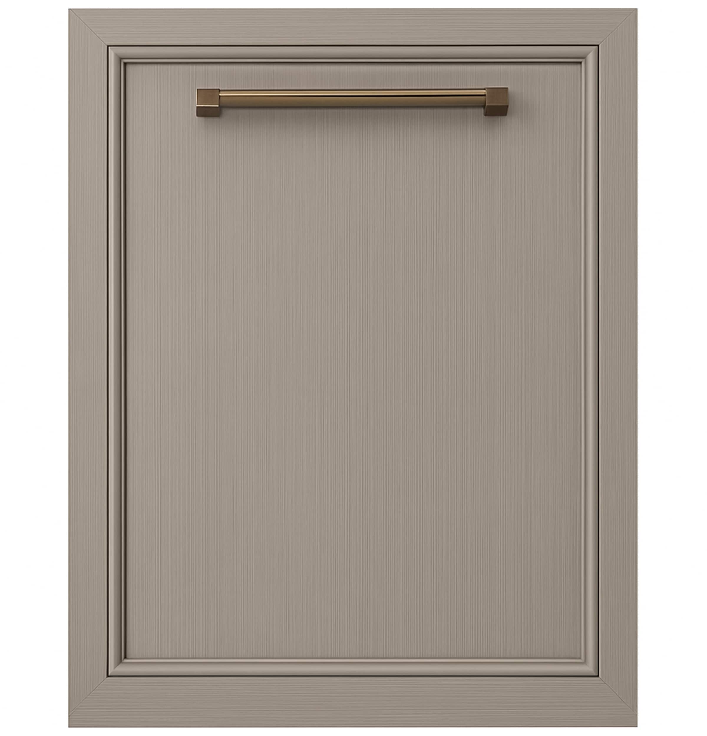Monogram - 24" Top Control Smart Built-In Stainless Steel Tub Dishwasher with 3rd Rack, 40 dBA, and Advanced Water System - Custom Panel Ready