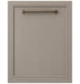 Monogram - 24" Top Control Smart Built-In Stainless Steel Tub Dishwasher with 3rd Rack, 40 dBA, and Advanced Water System - Custom Panel Ready