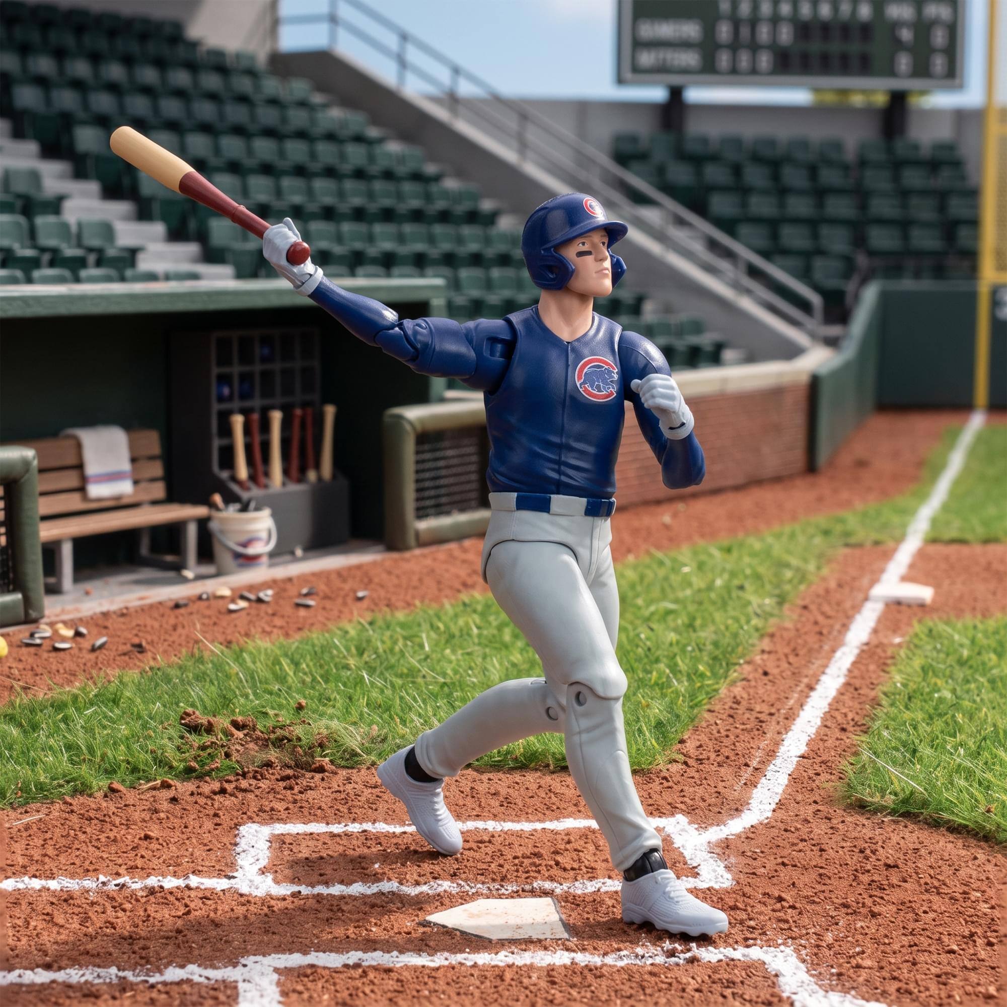 Alt View 5. DC Direct - McFarlane SportsPicks - MLB - Pete Crow-Armstrong (Chicago Cubs) 6" Action Figure   - COLLECTIBLES - Multicolor.