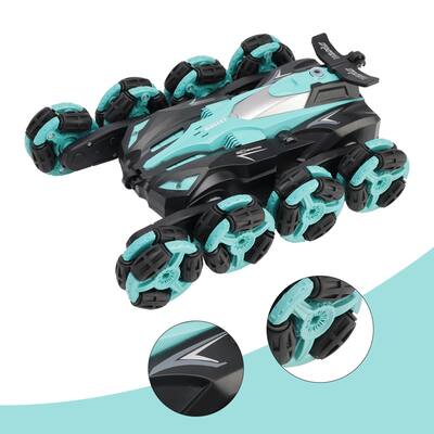 Topteng 8 Wheel Gesture Sensing RC Stunt Car Hand Controlled, 360 Topteng 8 Wheel Gesture Sensing RC Stunt Car Hand Controlled, 360