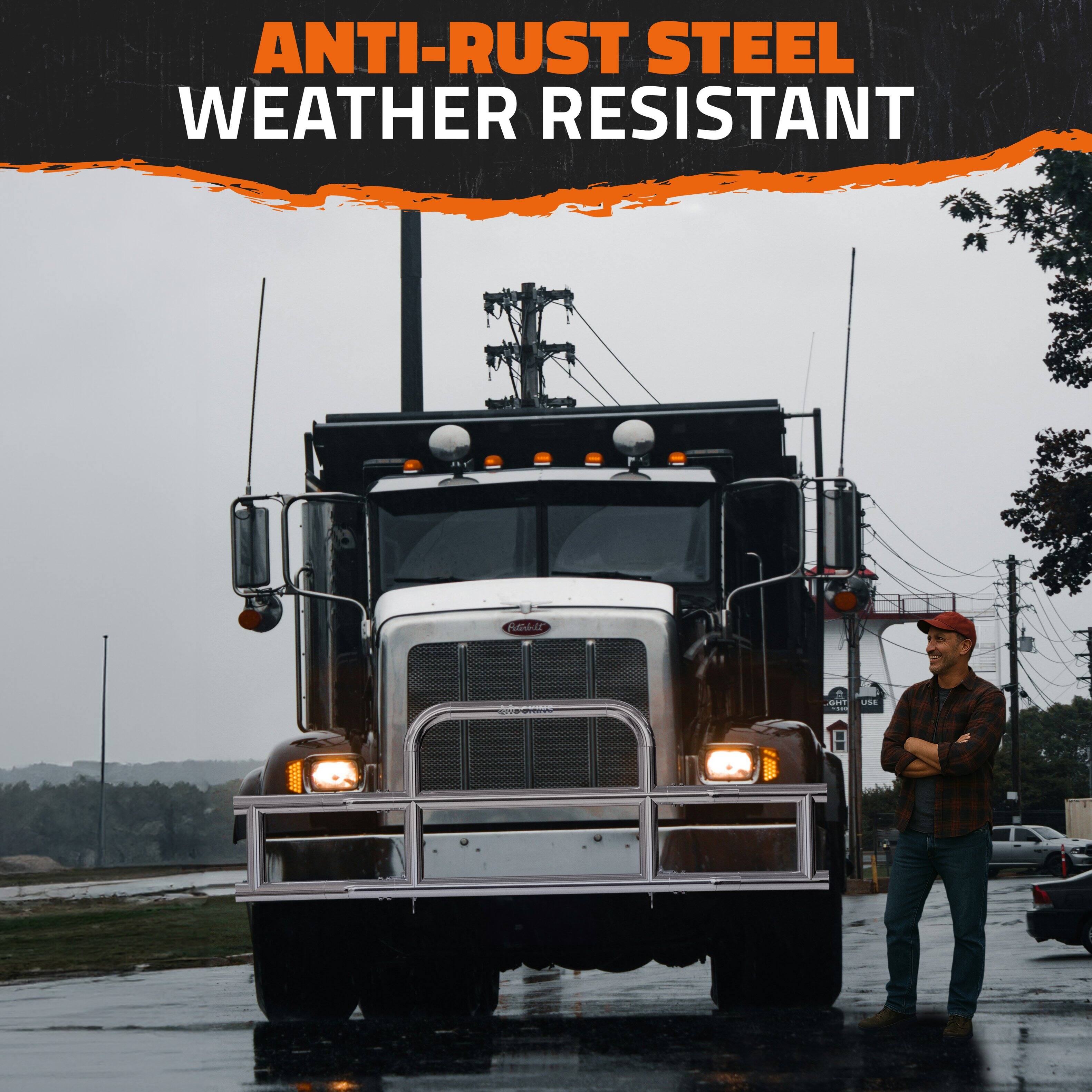 ANTI-RUST STEEL WEATHER RESISTANT