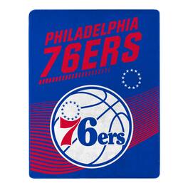 Sweet Home Collection - NBA Philadelphia 76ers 60" x 80" Raschel Throw Blanket - Blue