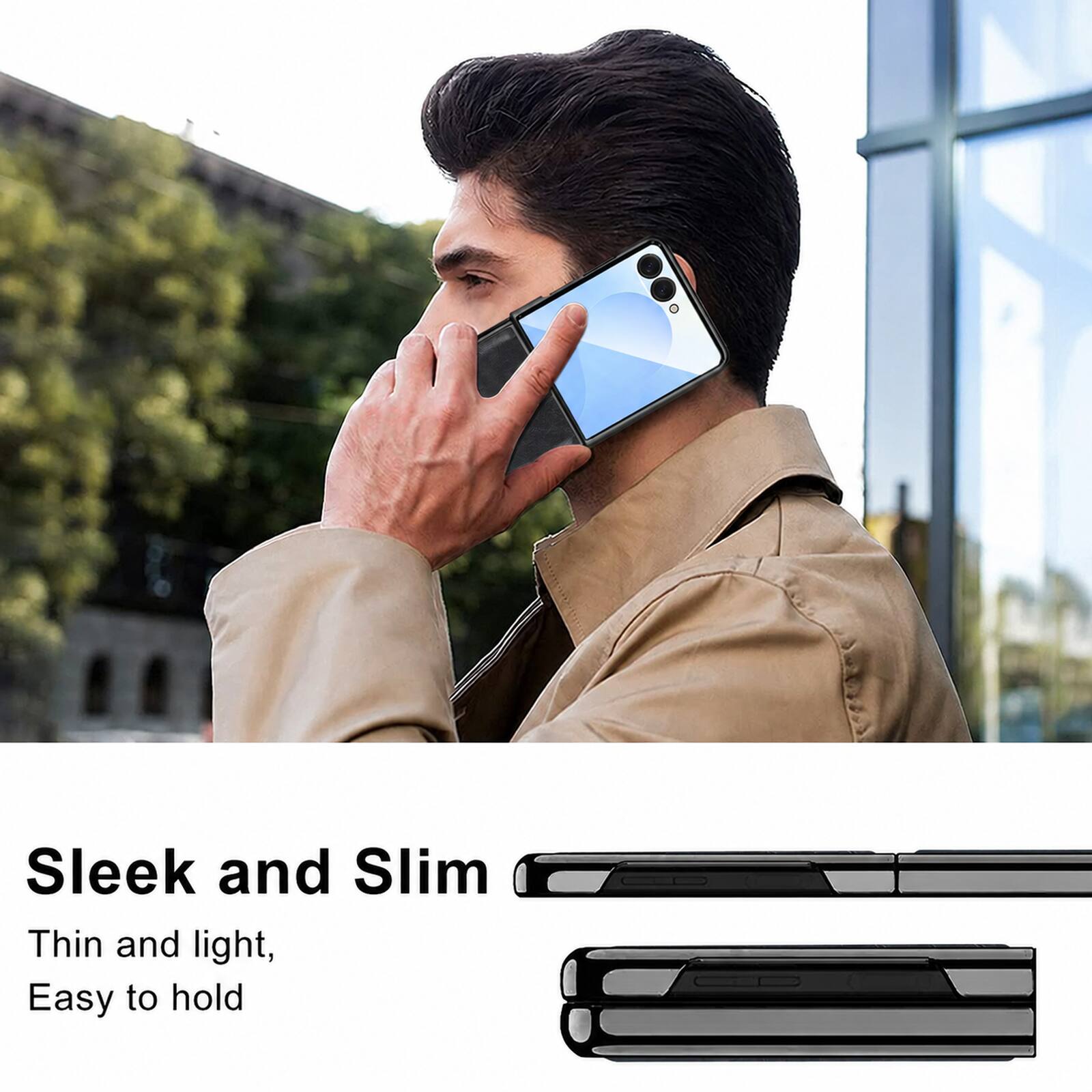 Sleek and Slim  
Thin and light,  
Easy to hold