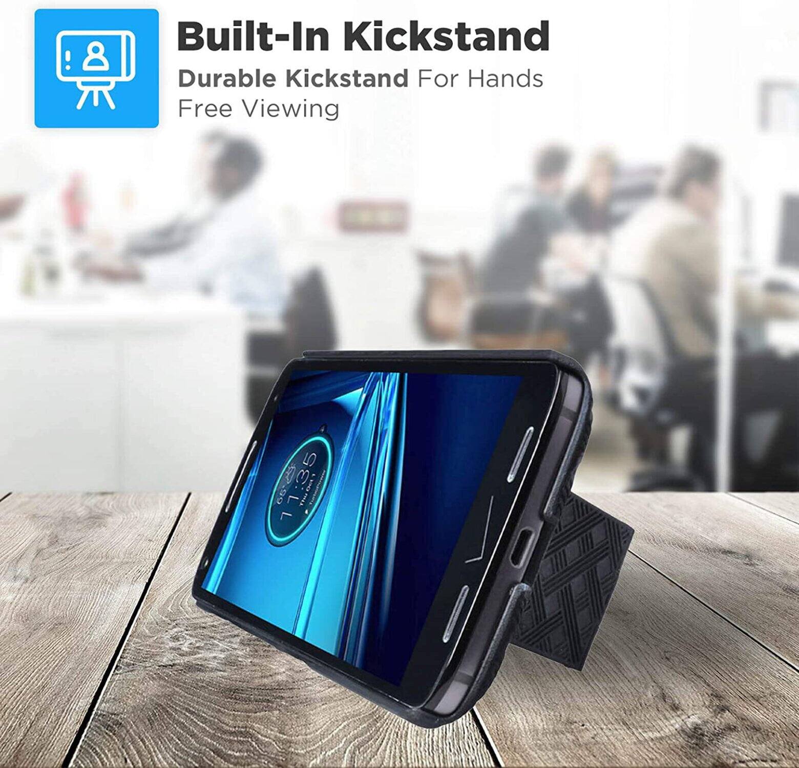 Built-In Kickstand  
Durable Kickstand For Hands Free Viewing