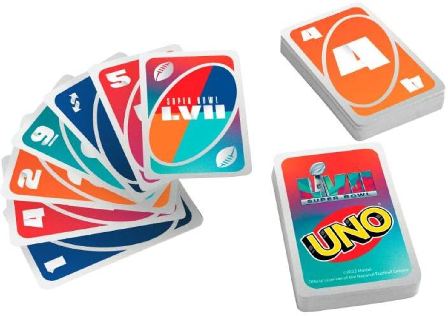 Mattel Games UNO Super Bowl GAMES (MISC) Multicolor 194735168750