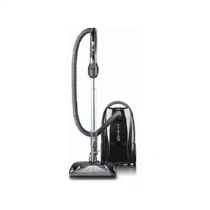 Front. EnviroCare - Titan T9500 Canister Vacuum Cleaner with Tools – HEPA Filtration, Powerful Motor - Black.