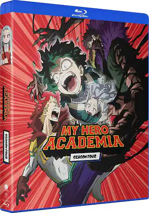 Front. My Hero Academia: Season 4 (MHA) - BLU-RAY.