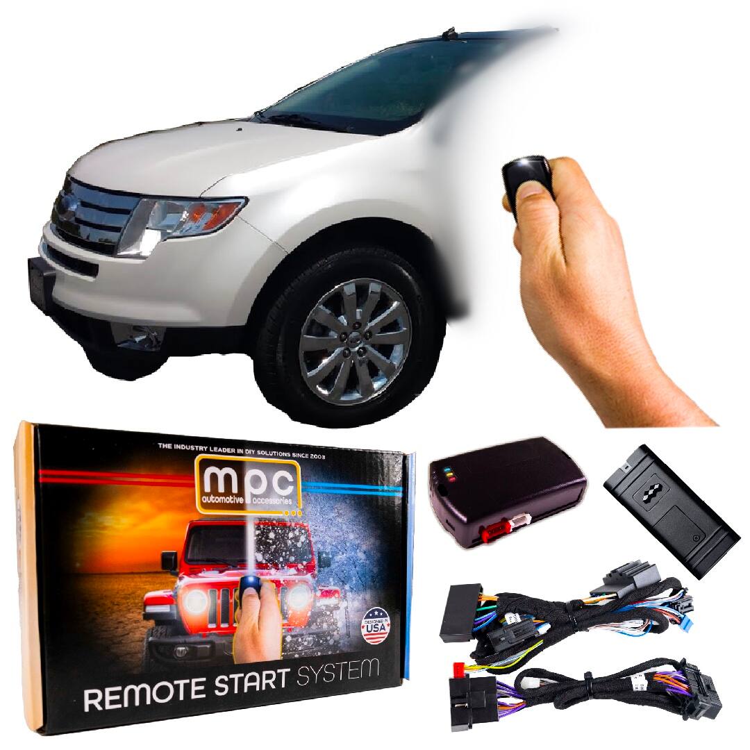 MPC - Smartphone or OEM Remote Activated Start For 2007-2010 Ford Edge - w/T-Harness - Black