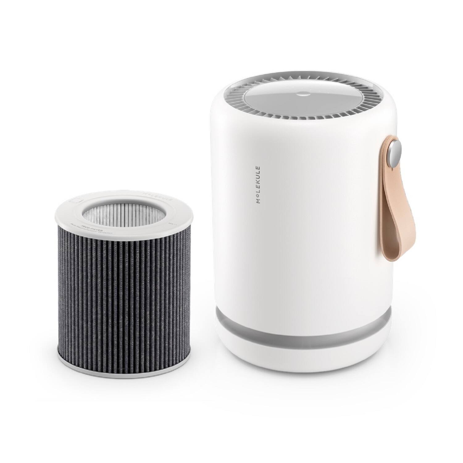 Best Buy Molekule Air Mini FDA Cleared Air Purifier 250 sq. ft. White MN2PX RT US