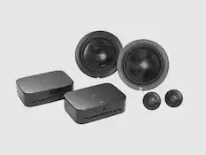 Front. Infinity - Infinity BeTA 621Be 6.5" Component Speaker System with Beryllium Tweeter SPKBEBE621 - Black.
