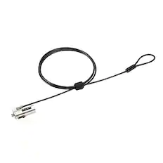 Front. Kensington - Simply Solutions Nano Combo Laptop Lock Resettable 4-Digit Combo 72in Carbon Steel Cable Slim Lock Head K60214WW.
