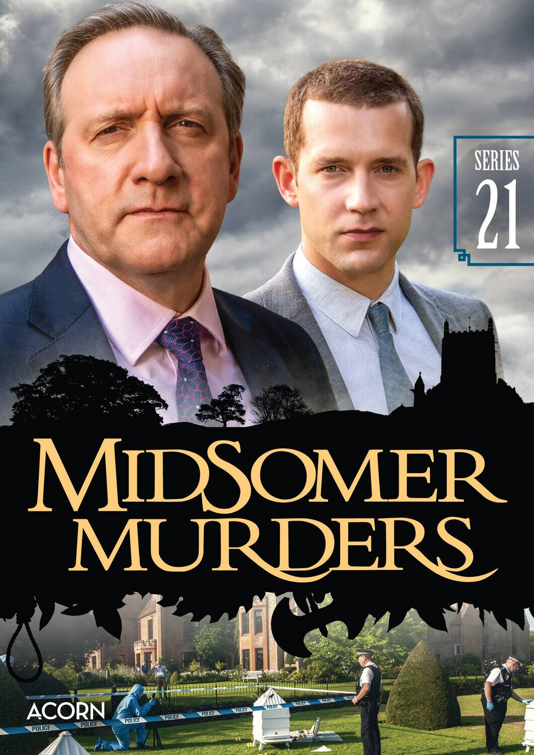 Front. Midsomer Murders: Series 21   - DVD.