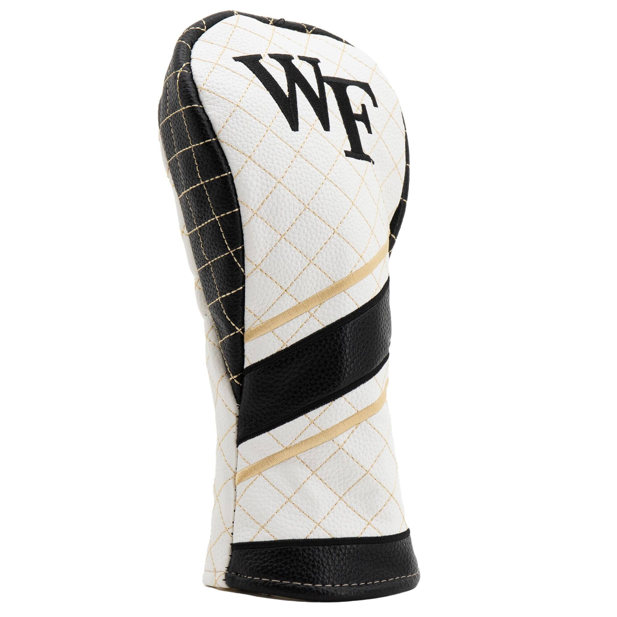 Alt View 1. Team Golf - Wake Forest Demon Deacons Striped Quilted Fairway Headcover - Multicolor.