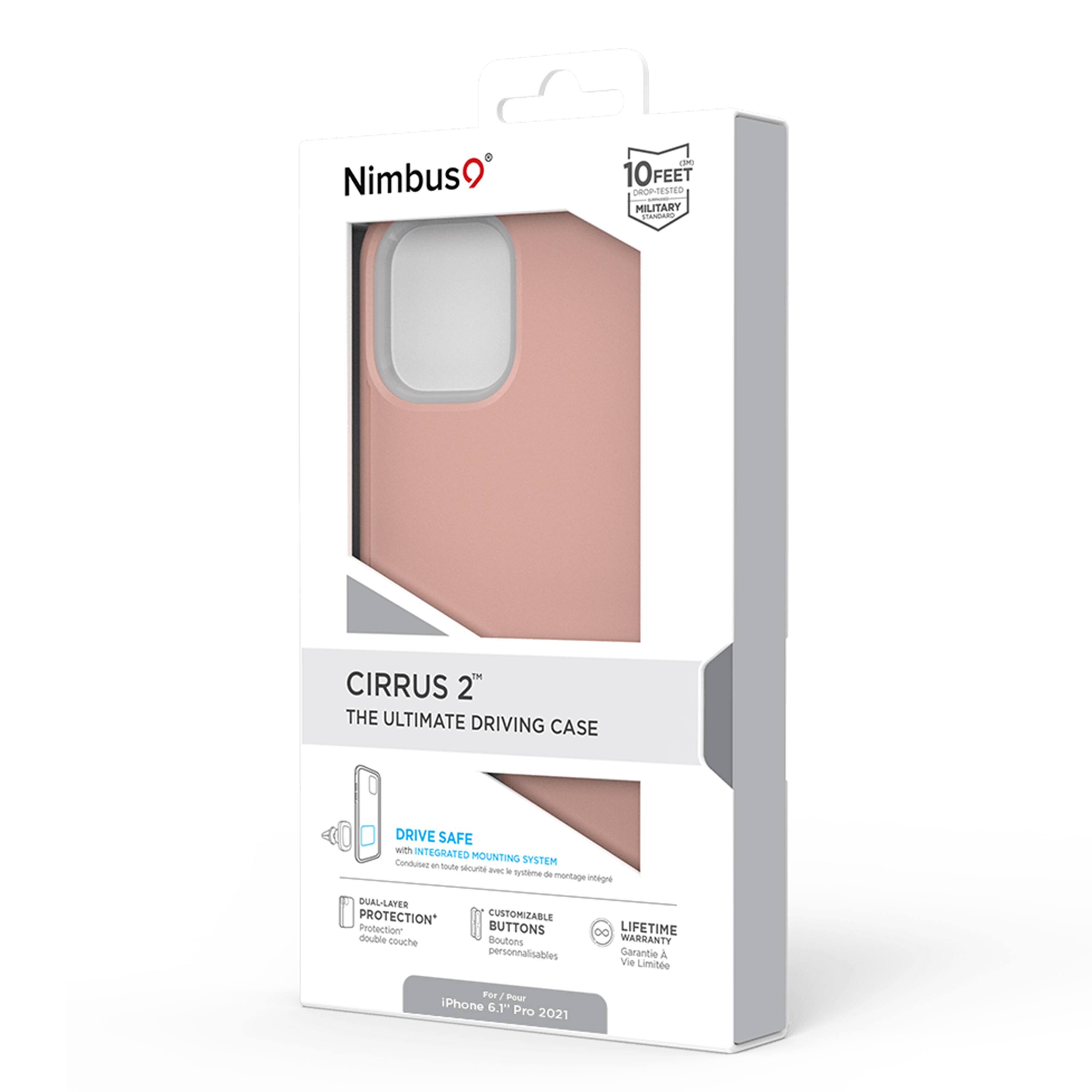 Alt View 11. Nimbus9 - Cirrus 2 Case for Apple iPhone 13 Pro - Rose Gold.