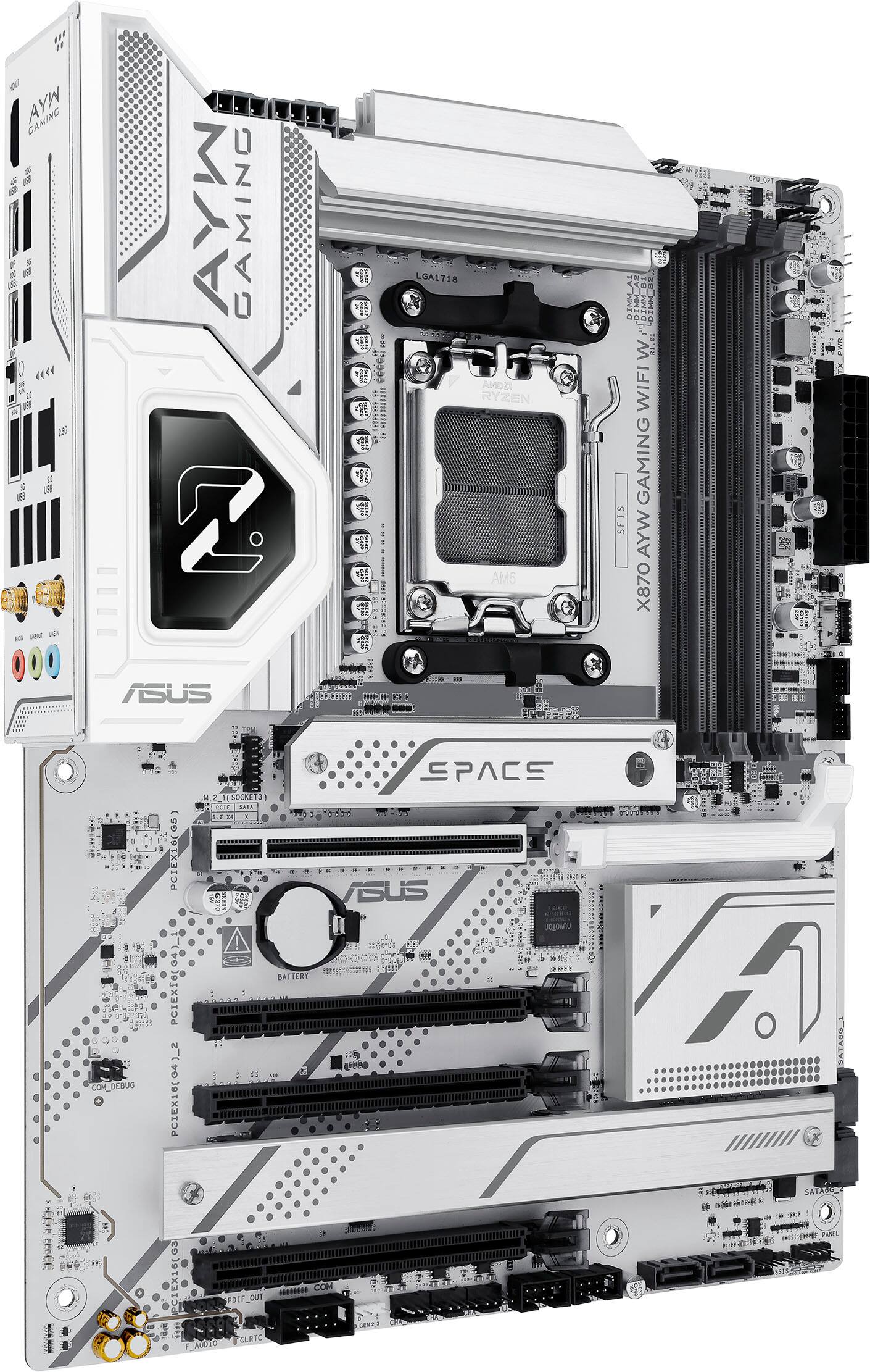 AYW GAMING  
X870 ASUS  
AYW GAMING WIFI  
AM5  
RYZEN  
PCIEX16(05)  
PCIEX16(04)  
PCIEX16(03)  
PCIEX16(02)  
PCIEX16(01)  
PCIEX1(00)  
PCIEX1(01)  
PCIEX1(02)  
PCIEX1(03)  
PCIEX1(04)  
PCIEX1(05)  
PCIEX1(06)  
PCIEX1(07)  
PCIEX1(08)  
PCIEX1(09)  
PCIEX1(10)  
PCIEX1(11)  
PCIEX1(12)  
PCIEX1(13)  
PCIEX1(14)  
PCIEX1(15)  
PCIEX1(16)  
PCIEX1(17)  
PCIEX1(18)  
PCIEX1(19)  
PCIEX1(20)  
PCIEX1(21)  
PCIEX1(22)  
PCIEX1