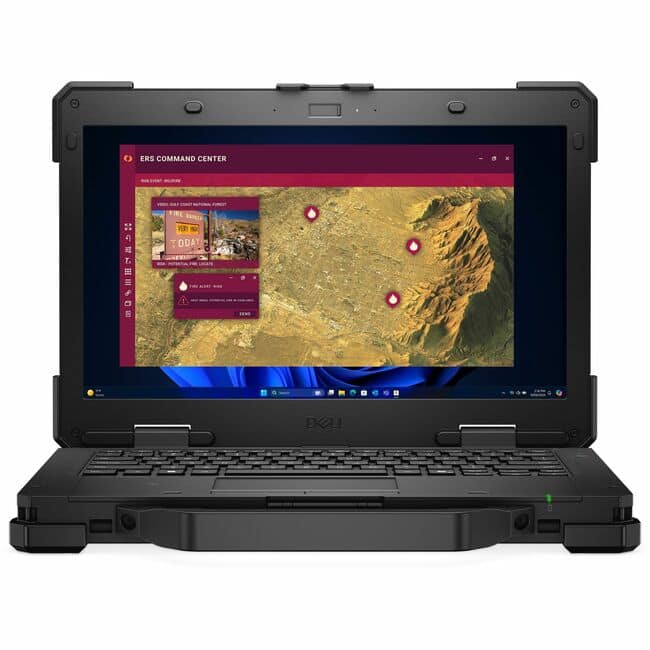 Dell - Pro Rugged 13 RA13250 13.3" Touchscreen Rugged Notebook - Full HD - Intel Core Ultra 5 14th Gen 135U - 16 GB - 512 - Black