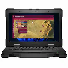 Dell - Pro Rugged 13 RA13250 13.3" Touchscreen Rugged Notebook - Full HD - Intel Core Ultra 5 14th Gen 135U - 16 GB - 512 - Black