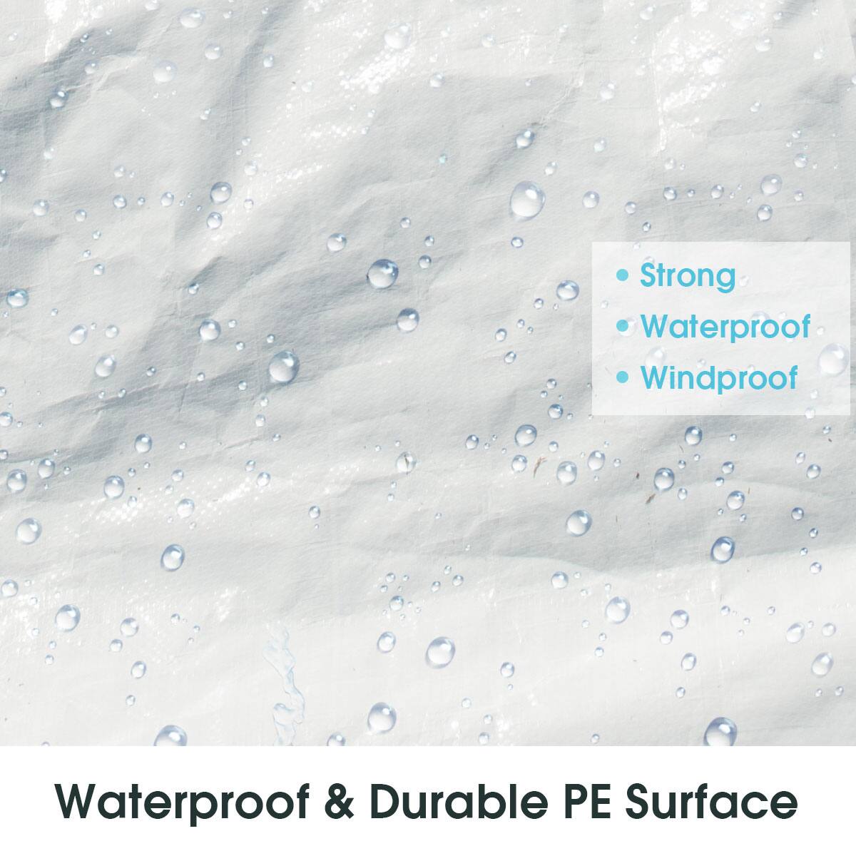 Strong, Waterproof, Windproof, Waterproof & Durable PE Surface